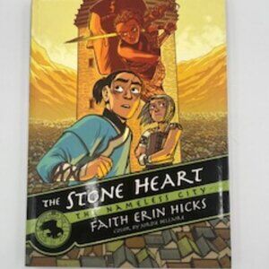 NEW The‎ Stone Heart Graphic Novel By Faith Erin Hicks Nameless City Trilogy